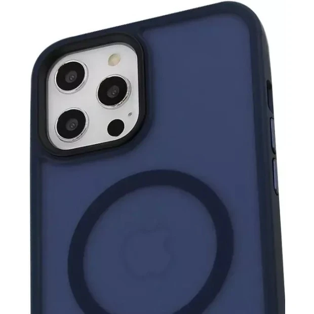 Чехол WAVE Matte Insane Case with MagSafe iPhone 12 / 12 Pro (Midnight Blue)