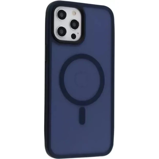 Чехол WAVE Matte Insane Case with MagSafe iPhone 12 / 12 Pro (Midnight Blue)