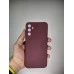 Силікон оригінальний Samsung Galaxy A34 (ShutCam) (Бордовий) Силікон оригінальний Samsung Galaxy A34 (ShutCam) (Бордовий)