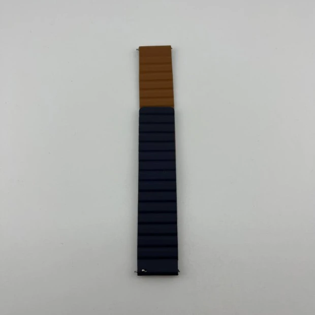 Ремінець iMiki Magnetic Band 22mm (Коричнево-Синій)