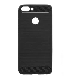 Силикон Polished Carbon Huawei P Smart (черный)