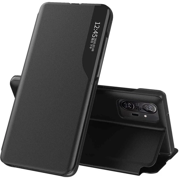 Чехол-книжка Smart Xiaomi Redmi Note 10 Pro / Note 10 Pro Max (Чёрный)