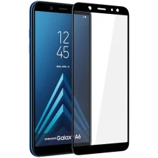 Стекло 5D Japan HD Samsung Galaxy A6 Plus (2018) A605 Black