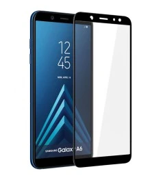 Защитное стекло 5D Japan HD Samsung Galaxy A6 Plus (2018) A605 Black