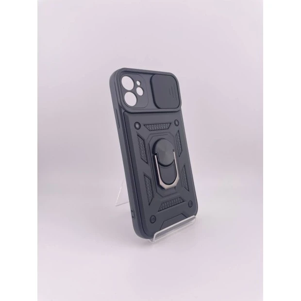 Чохол-накладка Ring Serge Armor ShutCam Case для Apple iPhone 11 (Чорний)