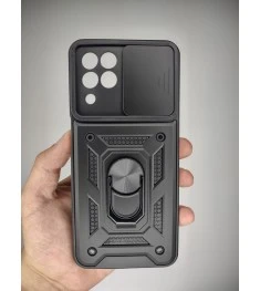 Броньований чохол Ring Serge Armor Case Samsung Galaxy M33 (ShutCam) (Чорний)