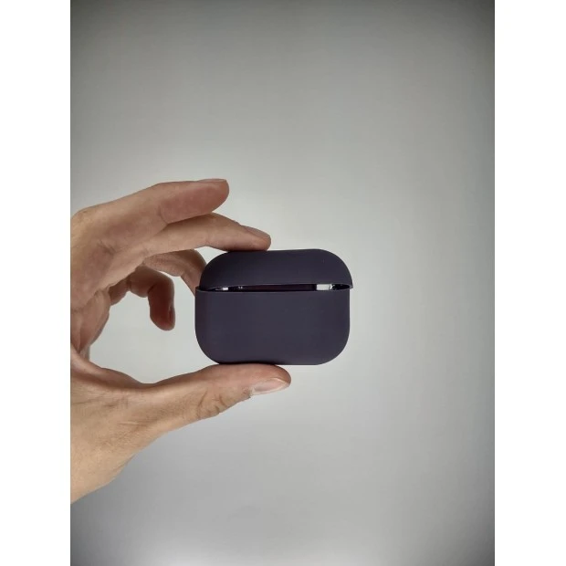 Чехол для наушников Blueo Liquid Silicone Apple AirPods Pro 2 (72) Eggplant