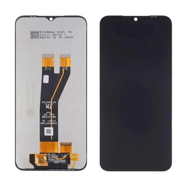 Дисплей для Samsung A146B Galaxy A14 (2023) с чёрным тачскрином REV V04 Service Pack