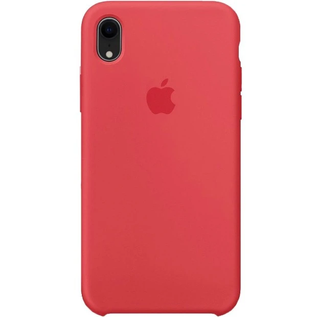 Силиконовый чехол Original Case Apple iPhone XR (44) Red Raspberry