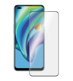 Защитное стекло 5D Japan HD для Орро Reno 4 Lite (2020) Black
