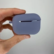 Чехол для наушников Full Silicone Case Apple AirPods Pro 2 (Lavender Gray)