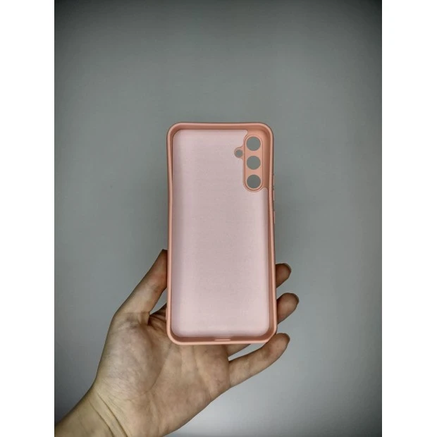 Силікон Original Samsung Galaxy A34 (ShutCam) (Рожевий)