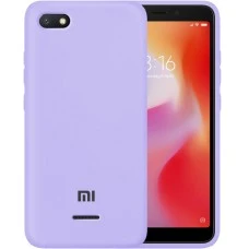 Силикон Original Case Xiaomi Redmi 6A (Фиалковый)