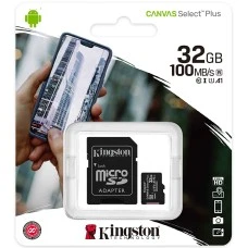 Карта памяти Kingston MicroSDHC 32Gb (UHS-1 U3) (Class 10)
