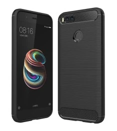 Силикон Polished Carbon Xiaomi Mi A1 / Mi5x (Черный)