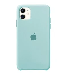 Чехол Silicone Case Apple iPhone 11 (Beryl)