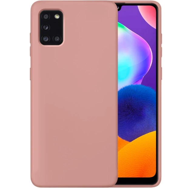 Силикон Original 360 Case Samsung Galaxy A31 (Пудровый)