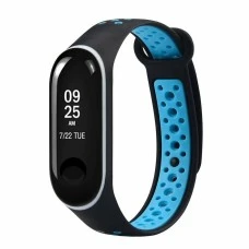 Ремешок Sport Xiaomi Mi Band 2 (Чёрно-синий)