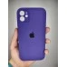 Силіконовий оригінальний квадратно-круглий камуфляжний чохол для Apple iPhone 11 (Аметист) Силіконовий оригінальний квадратно-круглий камуфляжний чохол для Apple iPhone 11 (Аметист)