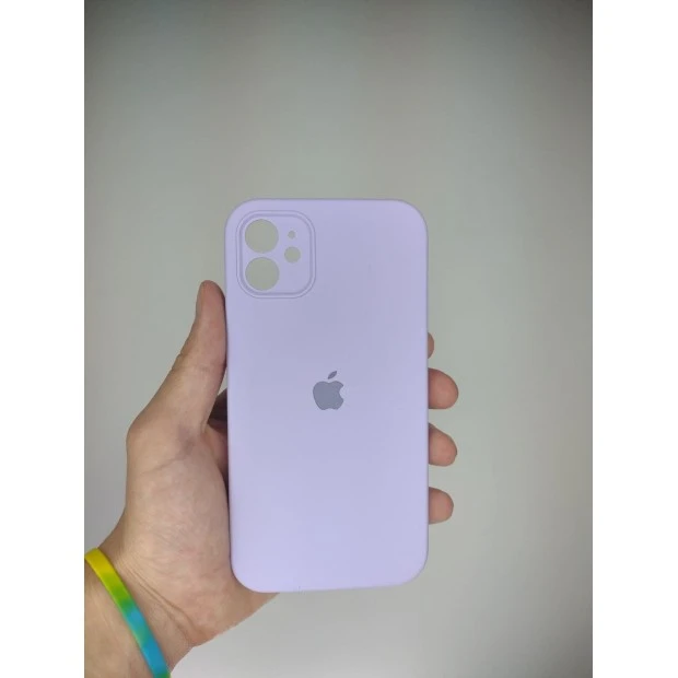 Силикон Original Square RoundCam Case Apple iPhone 11 (43) Glycine