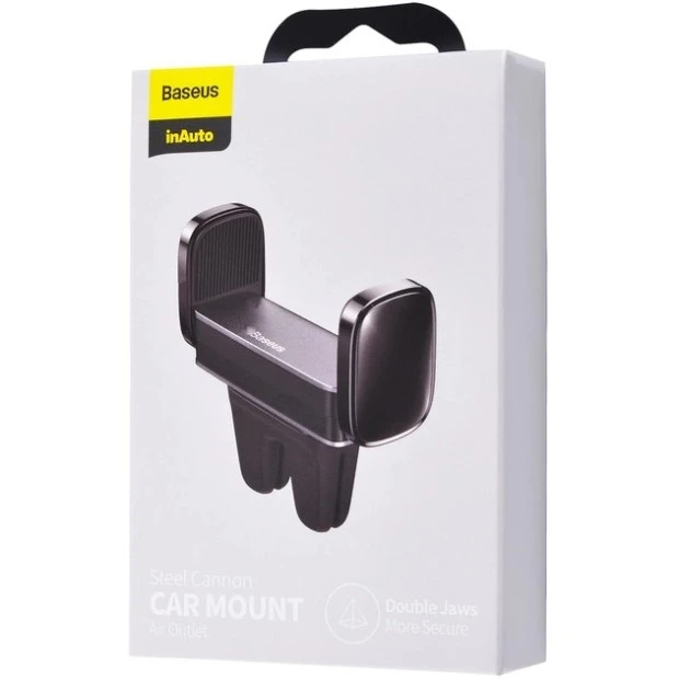 Автотримач Baseus Steel Cannon Air Outlet Car Mount SUGP-01 (Чорний)
