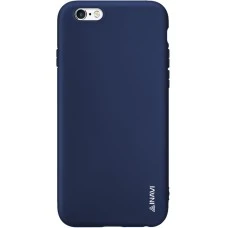 Силикон iNavi Color Apple iPhone 6 / 6s (темно-синий)