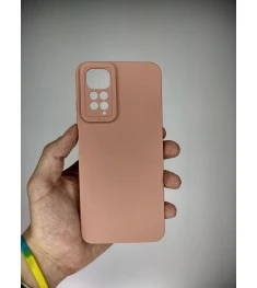 Силикон Original ShutCam Lite Xiaomi Redmi Note 11 / Note 11S (Оранжево-розовый)..