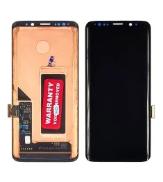 Дисплей для Samsung G960 Galaxy S9 с чёрным тачскрином Original (переклеенное ст..