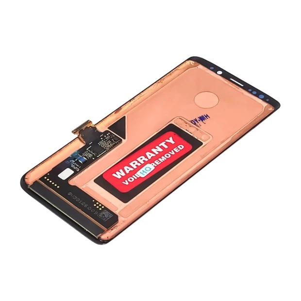 Дисплей для Samsung G960 Galaxy S9 с чёрным тачскрином Original (переклеенное стекло)