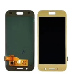 Дисплей для Samsung A520 Galaxy A5 (2017) с золотистым тачскрином OLED