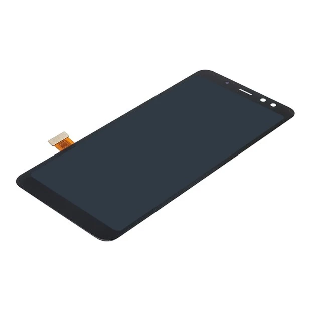 Дисплей для Samsung A530 Galaxy A8 (2018) с чёрным тачскрином OLED