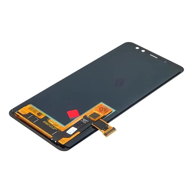 Дисплей для Samsung A530 Galaxy A8 (2018) с чёрным тачскрином OLED