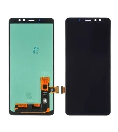 Дисплей для Samsung A730 Galaxy A8 Plus (2018) с чёрным тачскрином OLED