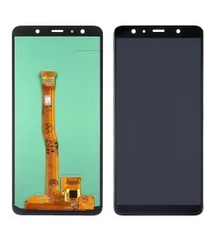 Дисплей для Samsung A750 Galaxy A7 (2018) с чёрным тачскрином OLED