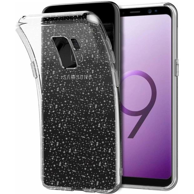 Силиконовый чехол Molan Shining Samsung S9 Plus (Прозрачный)