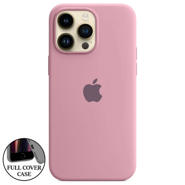 Силіконовий оригінальний чохол для Apple iPhone 14 Pro Max (Болуберрі)