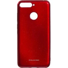 Силикон Molan Shining Huawei Y6 (2018) / Honor 7A Pro (Красный)