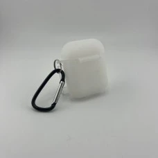 Чехол для наушников Full Silicone Case Apple AirPods 1 / 2 (Transparent)