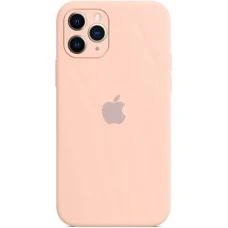 Силикон Original Square RoundCam Case Apple iPhone 11 Pro (08) Pink Sand
