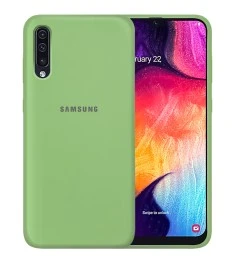 Силикон Original Case Samsung Galaxy A30s / A50 / A50s (2019) (Зелёный)