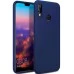 Силиконовый чехол iNavi Color Huawei P20 Lite (тёмно-синий)