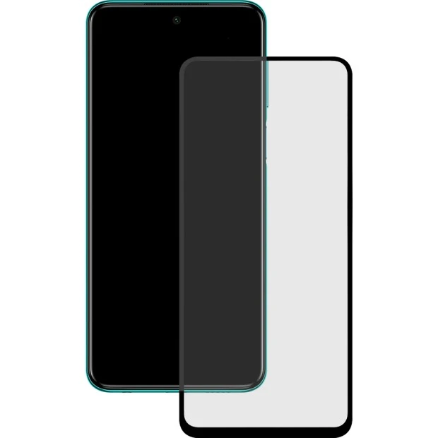 Скло 5D Matte HD Xiaomi Redmi Note 9S / Note 9 Pro / K30 Black