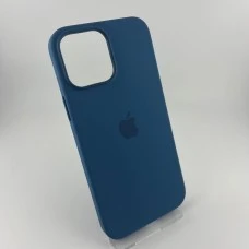 Сіліконовий чохол з MagSafe для Apple iPhone 13 Pro Max (Blue Jay)