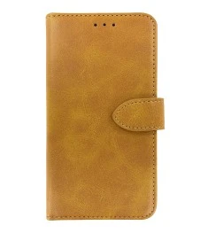 Чехол-книжка Leather Book Xiaomi Redmi Note 7 (Светло-коричневый)