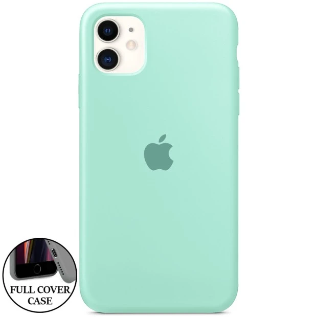 Силикон Original Round Case Apple iPhone 11 (21) Turqouise