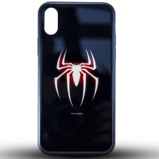 Накладка Luminous Glass Case Xiaomi Redmi Note 7 (Spiderman)