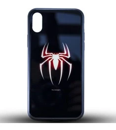 Накладка Luminous Glass Case Xiaomi Redmi Note 7 (Spiderman)