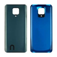 Заднее стекло корпуса для Xiaomi Redmi Note 9S/9 Pro/9 Pro Max Aurora Blue синее