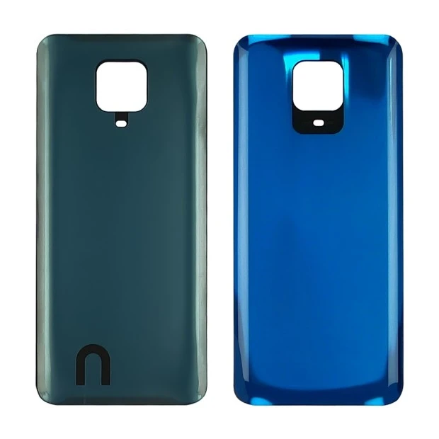 Заднее стекло корпуса для Xiaomi Redmi Note 9S/9 Pro/9 Pro Max Aurora Blue синее