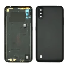 Задняя крышка для Samsung A015 Galaxy A01 (2019) чёрная
